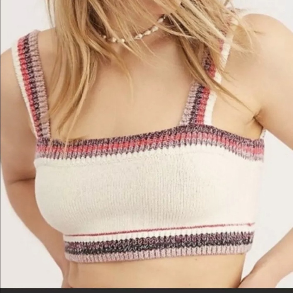 NWT Free People In The Sun Brami S Ivory Berry - Picture 2 of 7